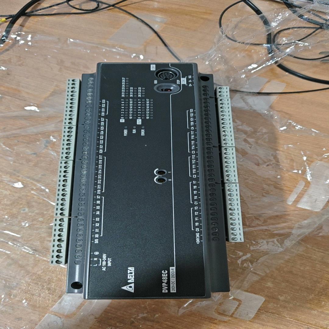 （设备配件）台达DVP48EC0OR3    PLC一台功能正常320包