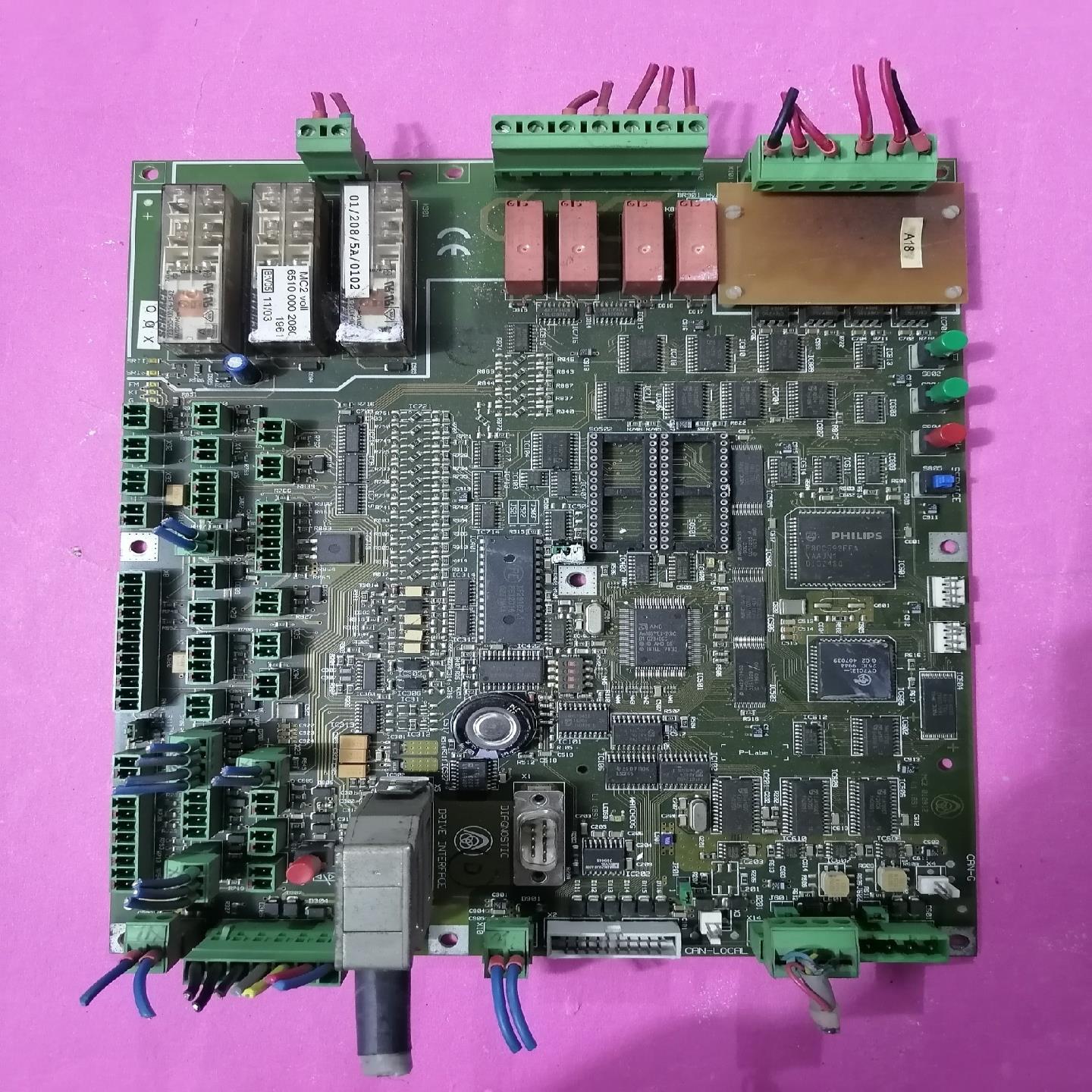 蒂森电梯MC2主板 MC2  010912  功能完好，