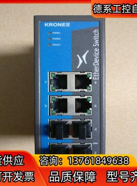 MOXA工业级交换机EDS308，克朗斯定制摩沙 eds-3