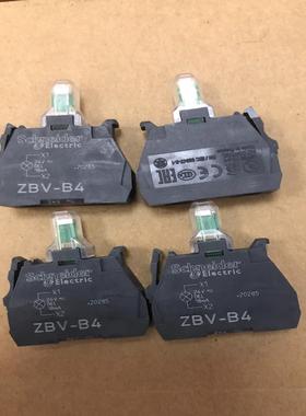 原装正品XB4绿色指示灯模块ZBV-B4，全新未使用