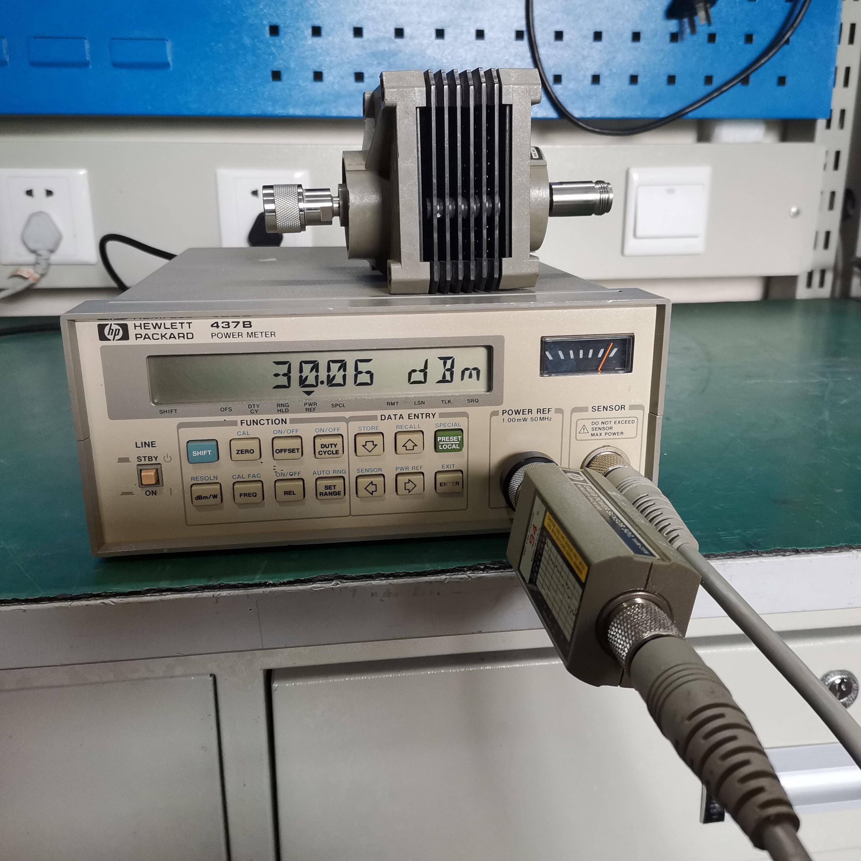 [德峰]功率计HP437B一套8481B，18G带衰减器功能完好，频