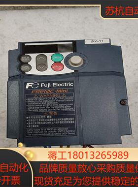 富士变频器FRN0005C2S-4C，原装，上电没显示，议价