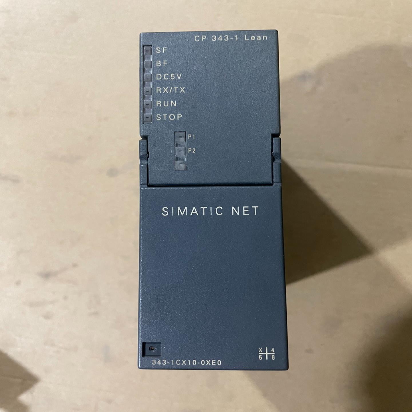 （设备配件）西门子S7-300 343-1CX10-0XE0，实图拍摄，
