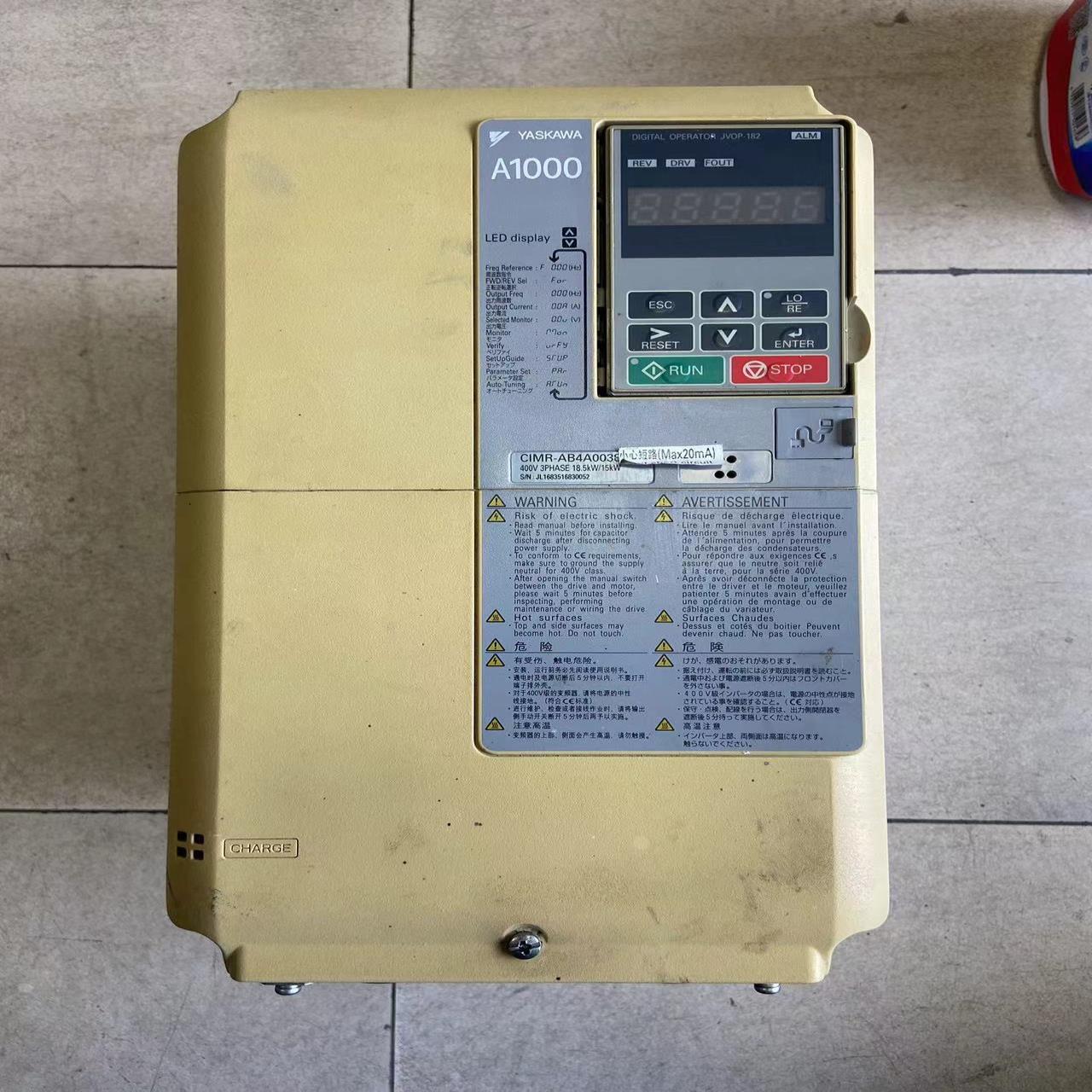 （设备配件）CIMR-AB4A0038FBA安川A1000变频器18.5