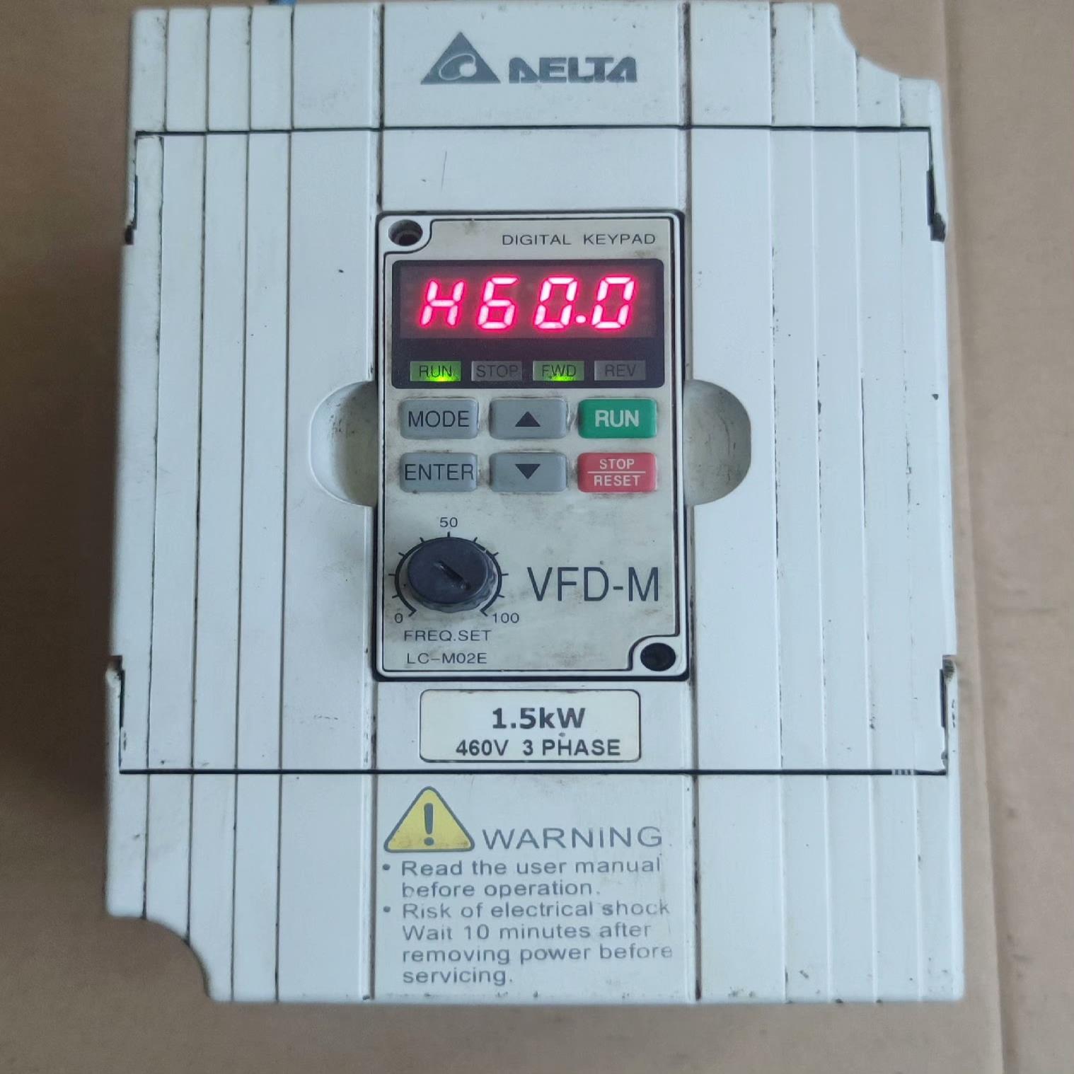 原装正品台达 VFD-M  变频器 380V  1.5kw
