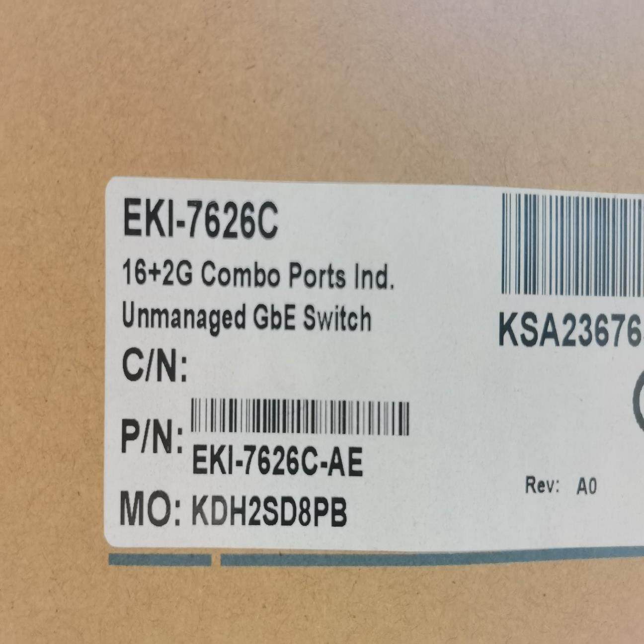 全新研华 EKI-7626C-AE 162G