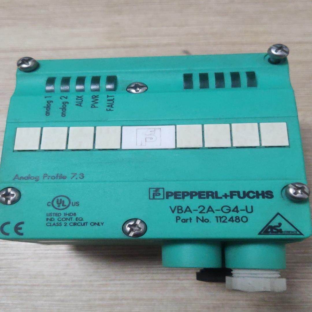 倍加福 ASI总线模拟量模块，型号VBA-2A-G4-U，2