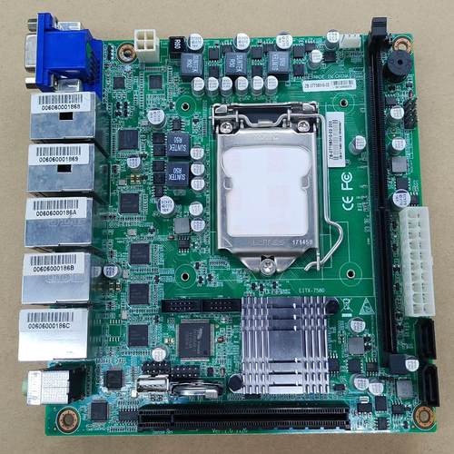 EITX-7580 工业主板DDR4 支持I5 I7六代七代