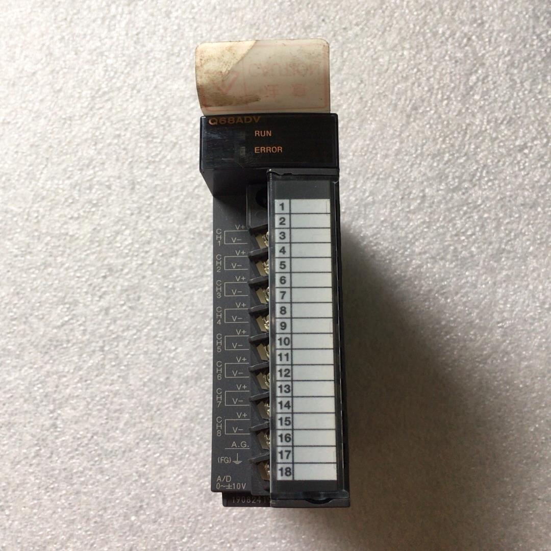 MITSUBISHIQ68ADV模拟量8位输入模块，议价