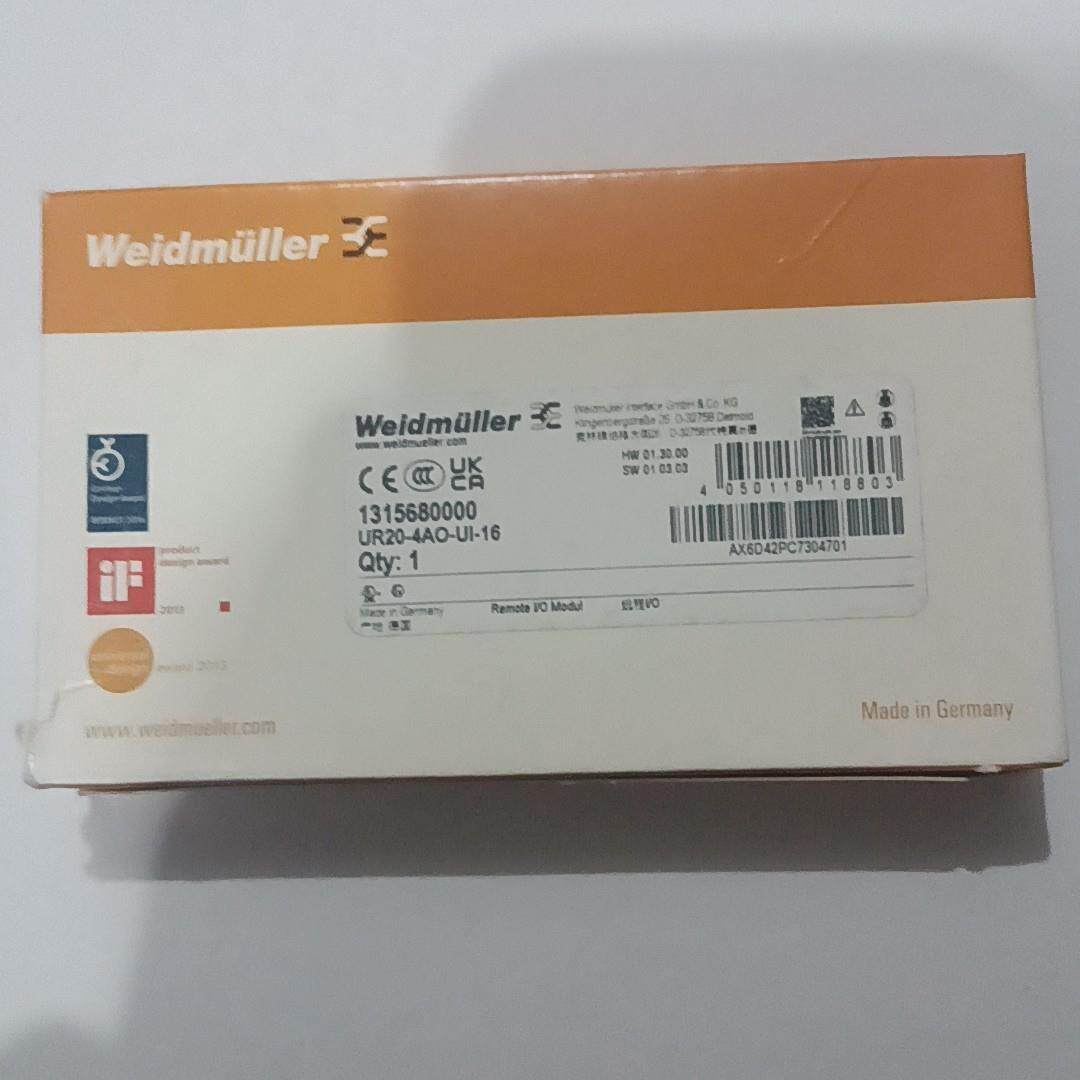 全新原装正品 魏德米勒 UR20-4AO-UI-16 模块1