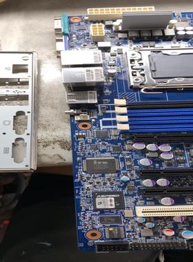 技嘉GA-7PCSLX主板 原装机箱拆下来的橙色99新实物拍