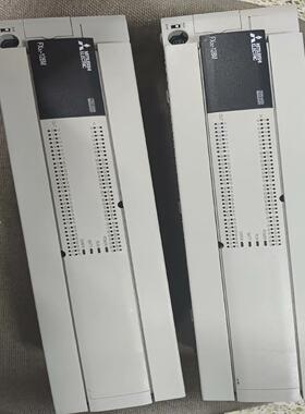 【工控自动化】三菱PLC，FX3U-128MR，拆机橙色新，功能包议价
