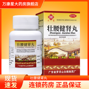 观鹤 壮腰健肾丸 52g 养血祛风湿 用于肾亏腰痛膝软无力小便频数