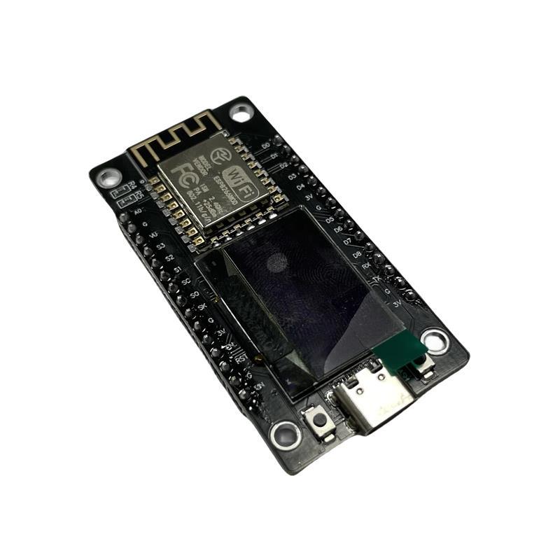 NodeMCU ESP8266开发板ESP-12F WiFi模块物联网带0.96 OLED显示屏