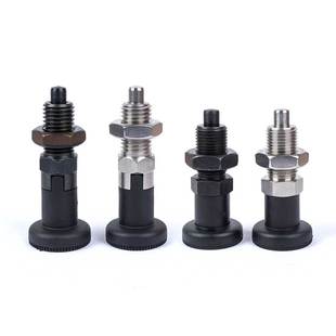 M6M8M10M12M20M24 旋钮柱塞 norelem标准03089 弹簧锁销 分度销