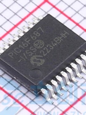 PIC16F687T-I/SS PIC16F687-I/SS 全新进口原装正品SSOP20 单片机