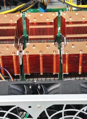 3U SXM 4GPU机箱+1600w双电源+冗余电源模组+