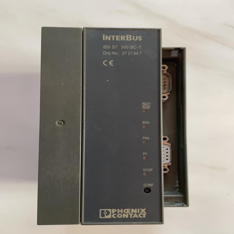 菲尼克斯通讯模块ibs s7300BC-T。正常的，