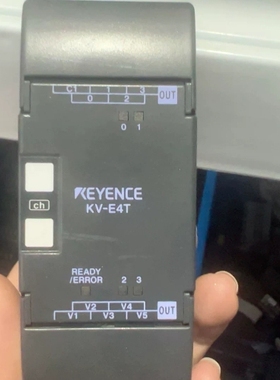 基恩士KEYENCE KV-E4T扩展模块，实物如图， ~议价