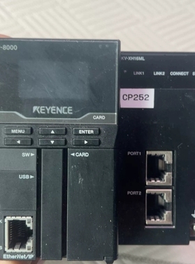 基恩士KEYENCE KV-8000 PLC，成色如图，实物 ~议价