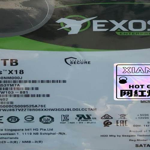 希捷16T X18企级硬ST16000NM000J