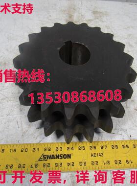 Martin 14019BH 19 牙双排链轮 3 英寸钥匙孔库存现货