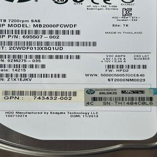 HP/惠普 625140-001 ST3000NM0023