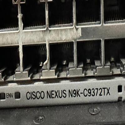 思科N9K-C9372TX 48个万兆电口 带6个40G上行