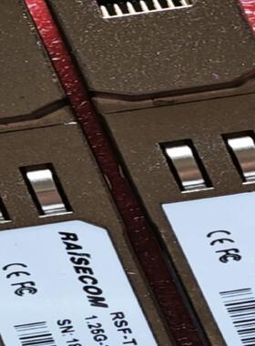 RAISECOM瑞斯康达千兆千兆光转电模块，