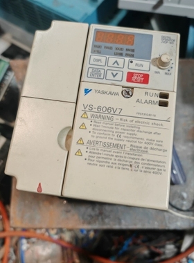 安川变频器VS-606V7，型号CIMR-V7AT40P4， ~议价