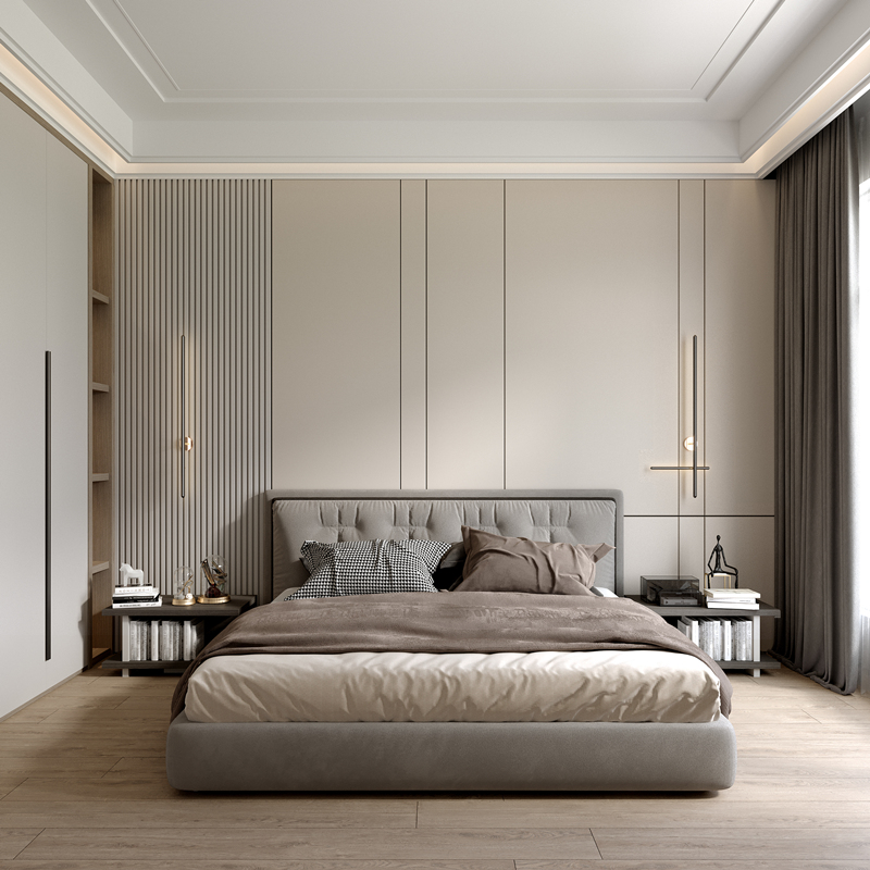 新款电视背景墙壁画定制现代轻奢壁布3d立体无缝壁纸客厅影视墙布