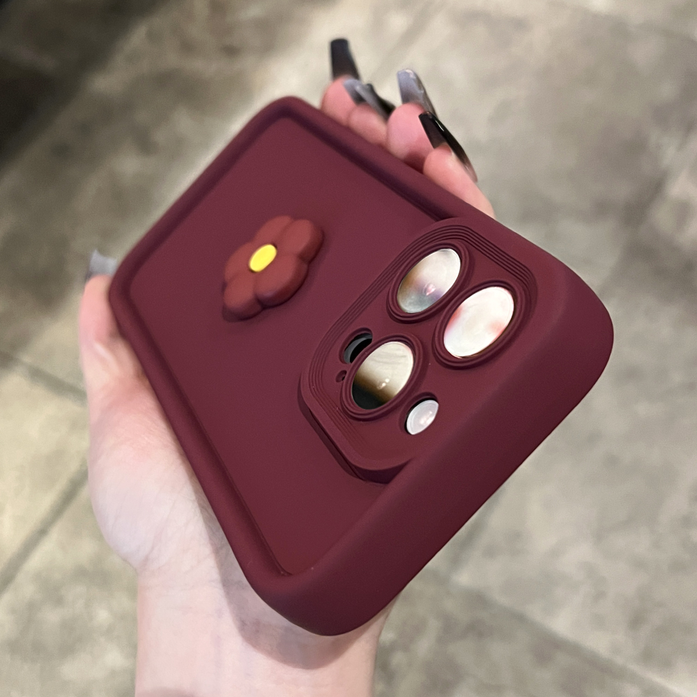 秋冬酒红色软硅胶适用苹果15手机壳iphone14promax新款13软硅胶12全包防摔11小众高级感不会撞壳的女神气质套