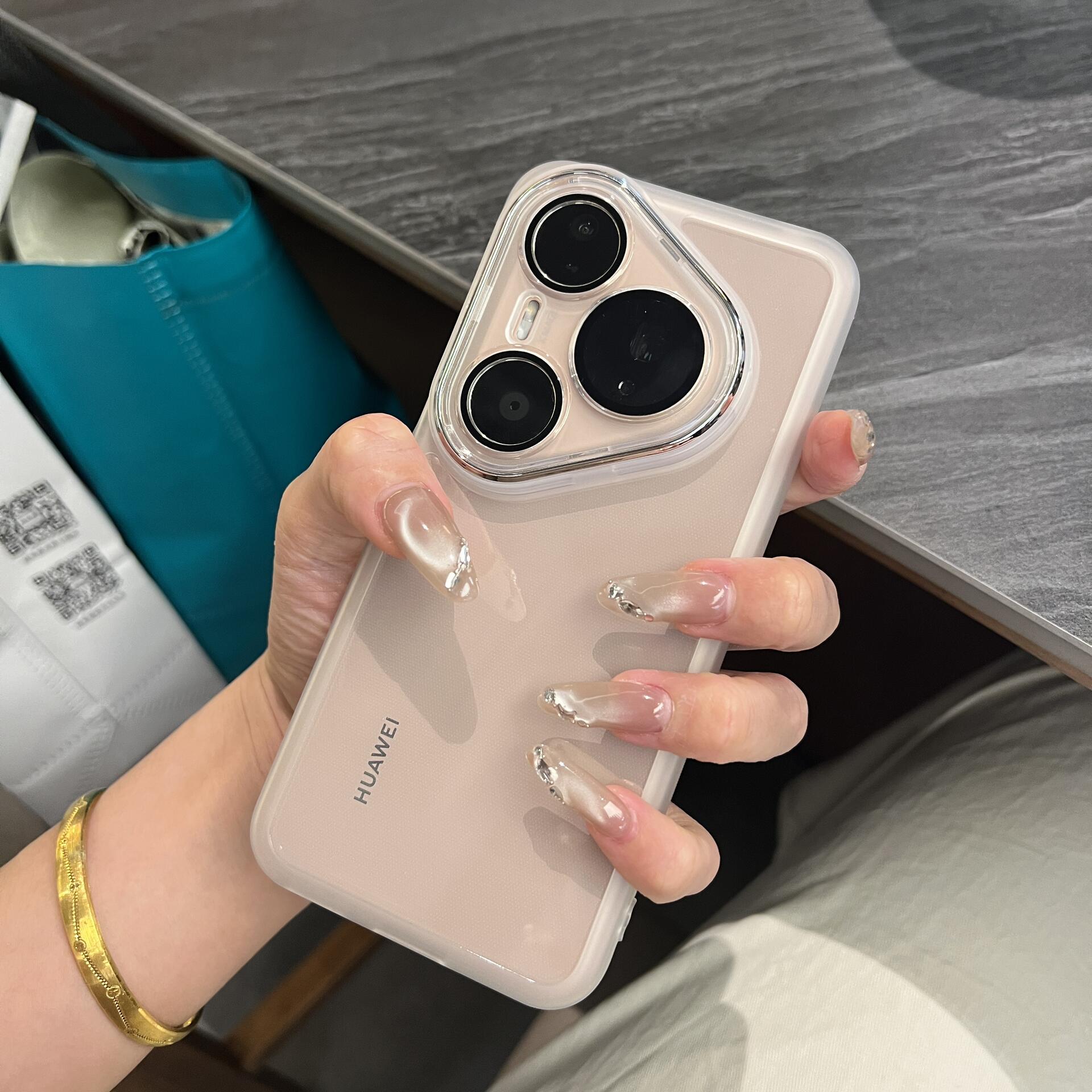 【】高级感透明全包mate70pro适用华为Pura80Pro+手机壳pura70ultra简约p60魅眼镜头膜50e防摔40软硅胶30