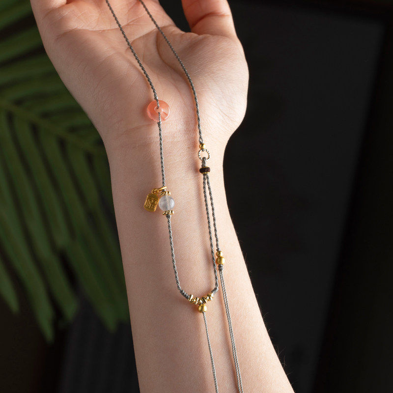 寄予多宝手工吊坠绳子祥