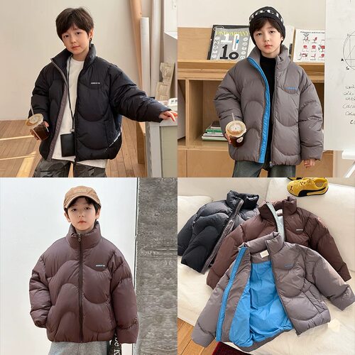 Yumi妈男女童加厚保暖羽绒服