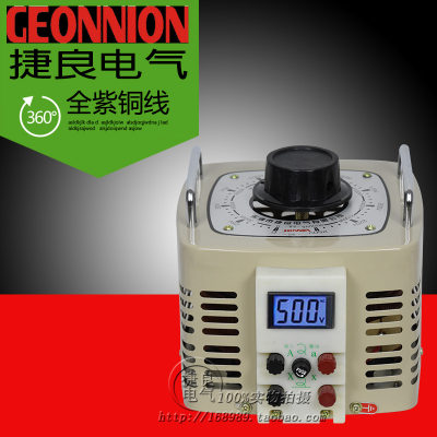 大量现货单相0-500v可调带保护调压器TDGC2-3KVA