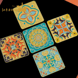 新疆吐鲁番博物馆传统纹样徽章pin特色文创纪念品送同学伴手礼