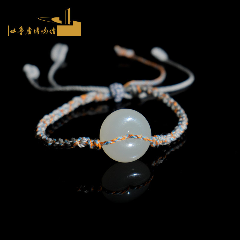 平安扣和田玉手链吐鲁番博物馆