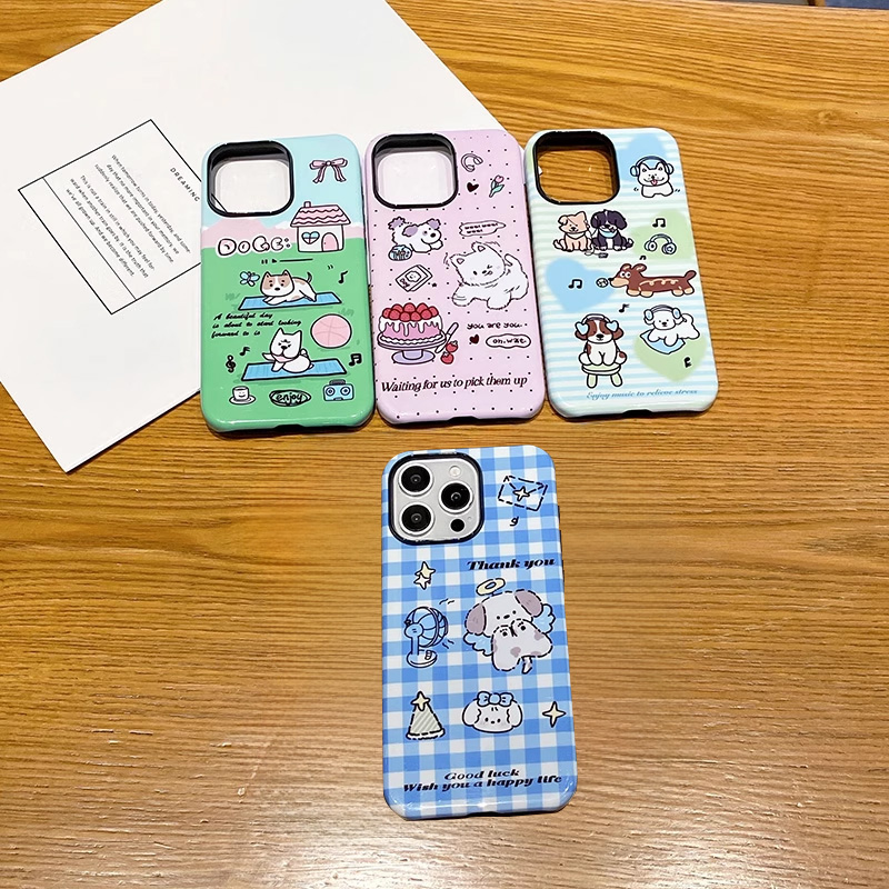 巧哲适用于苹果14手机壳iphone13pro菲林可爱16xsmax萌宠派对华为mate60/pura70
