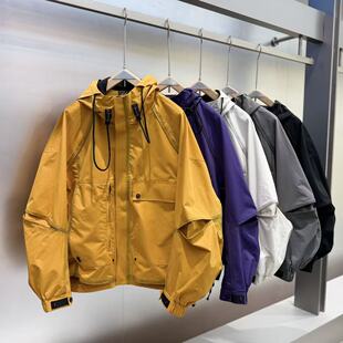 连帽夹克外套26001 新款 短款 潮牌2026春季