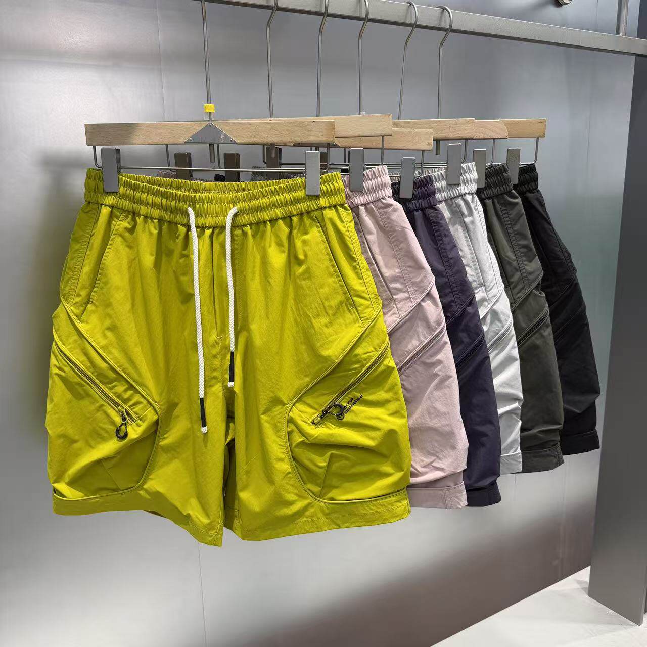 多口袋拉链2026夏季新款宽松休闲工装短裤26180