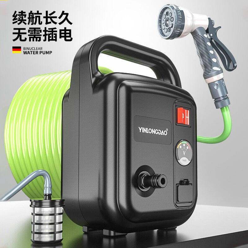 银龙岛农村菜地淋菜浇菜神器浇水机充电式户外抽水泵农用浇地移动怎么看?