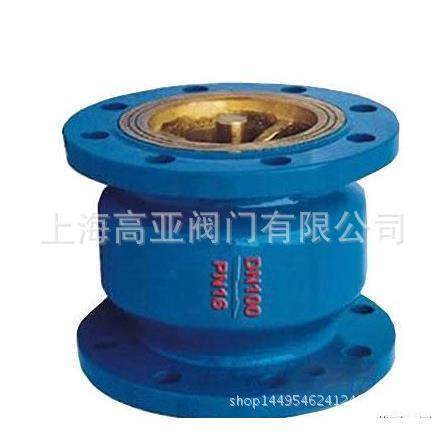 HC41X-16Q球墨铸铁消声止回阀DN40 单向逆止阀50消防自来水阀