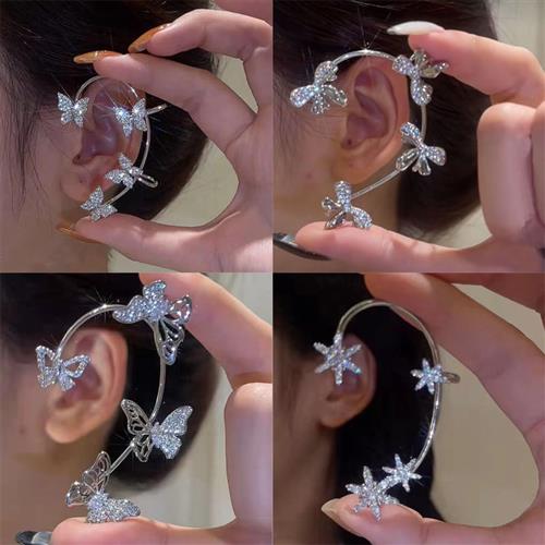 Butterfly ear hook series personalized one-piece fairy-like