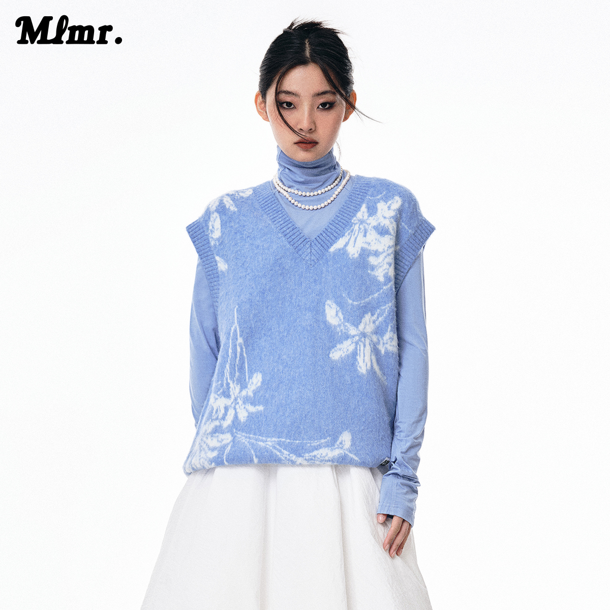 潮流针织马甲MLMR男女同款