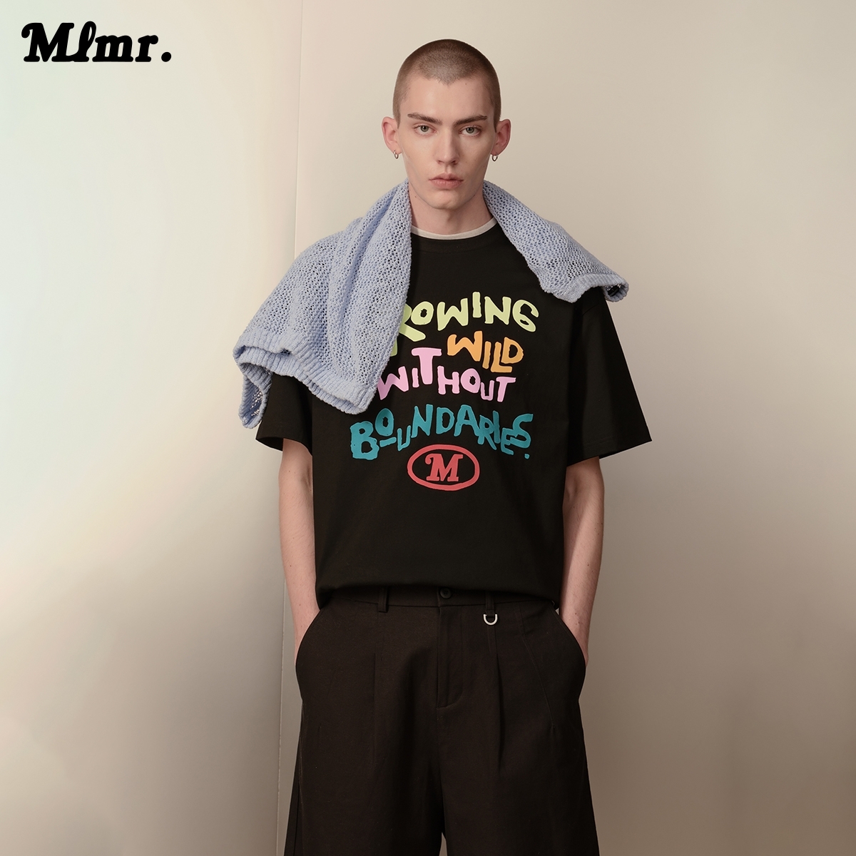 MLMR夏季新款简约百搭T恤