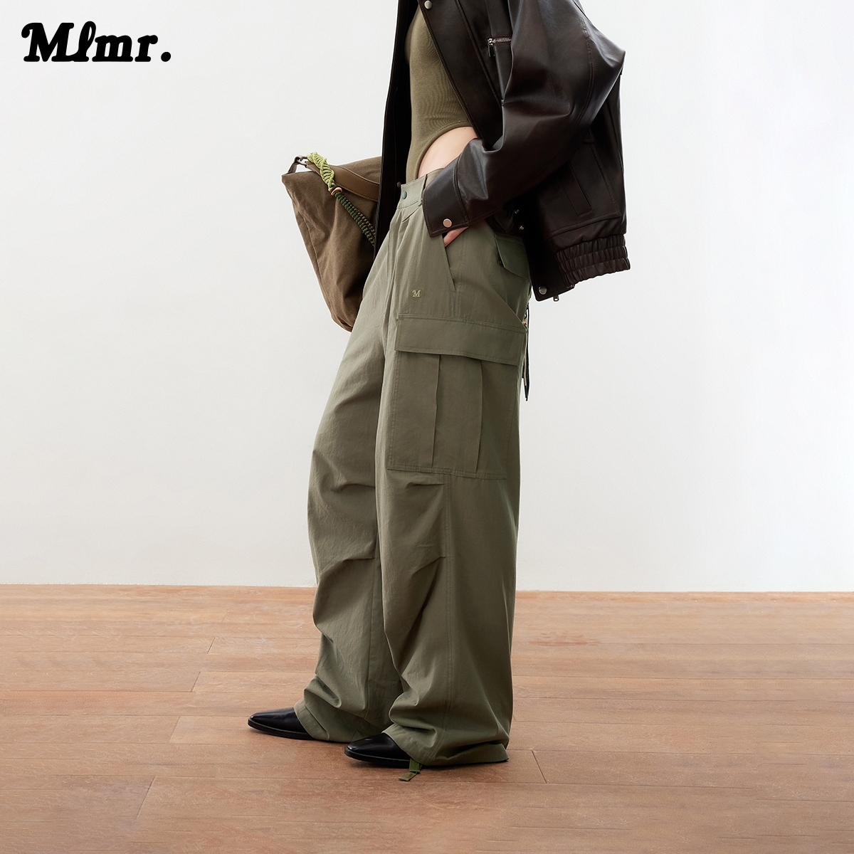 【所有女生的衣橱直播间】MLMR秋季新款工装廓形裤舒适休闲裤