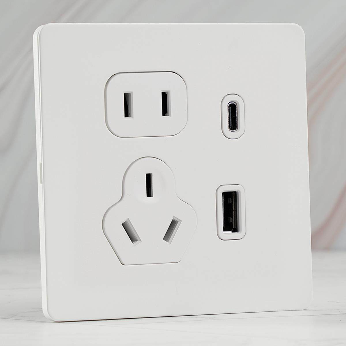 哑白银杆 PIALT86型家装开关复古圆头拨杆不锈钢烤漆单开