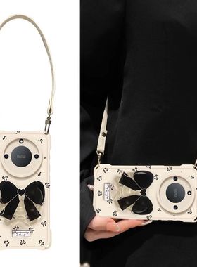 适用荣耀x40手机壳RMO-AN00四角防摔5g华为honorx40保护套rmo—anoo斜跨挂绳h0n0r新款潮女rm0全包边5g硅胶软