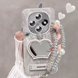 适用OPPOA6Pro手机壳带镜子PLN110镜头膜0pp0a6pr0保护套opopa高级女新款poopa防摔5g全包边vivo支架手链网红